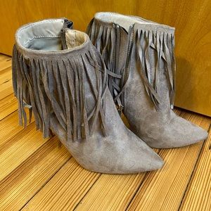 Adriana Fringe Booties
